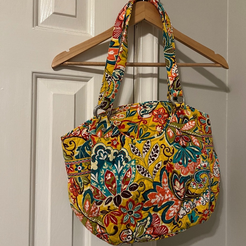 Yellow Vera Bradley Purse